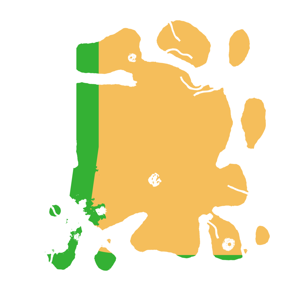 Biome Rust Map: Procedural Map, Size: 3500, Seed: 1253230887