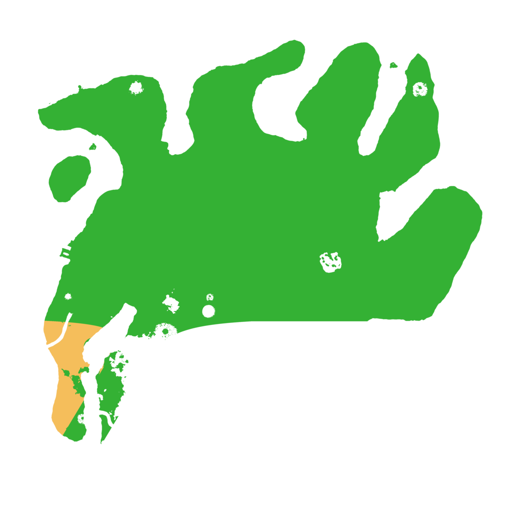 Biome Rust Map: Procedural Map, Size: 3525, Seed: 518503