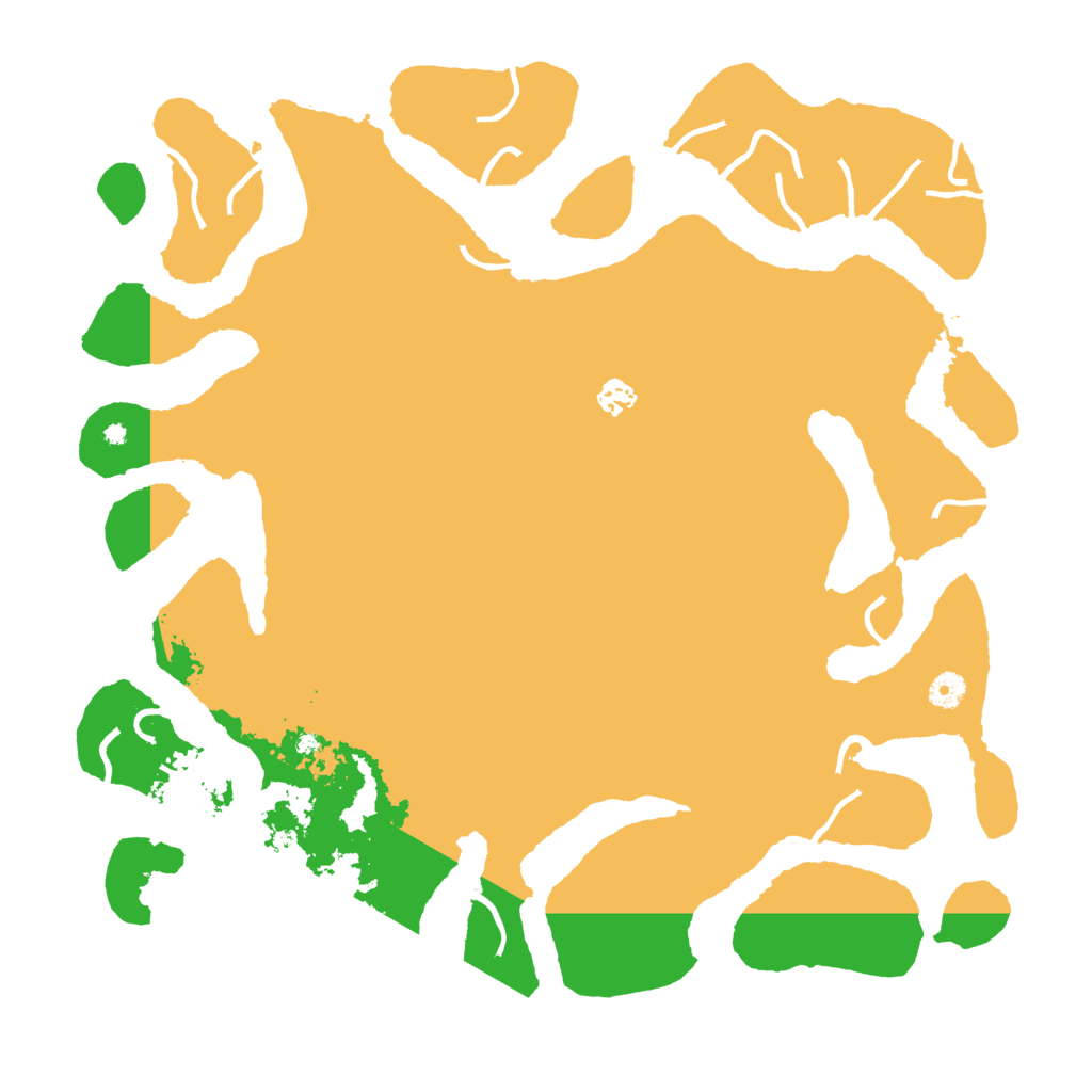 Biome Rust Map: Procedural Map, Size: 4500, Seed: 91291224