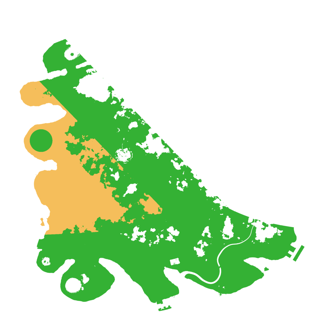 Biome Rust Map: Procedural Map, Size: 3750, Seed: 330045920