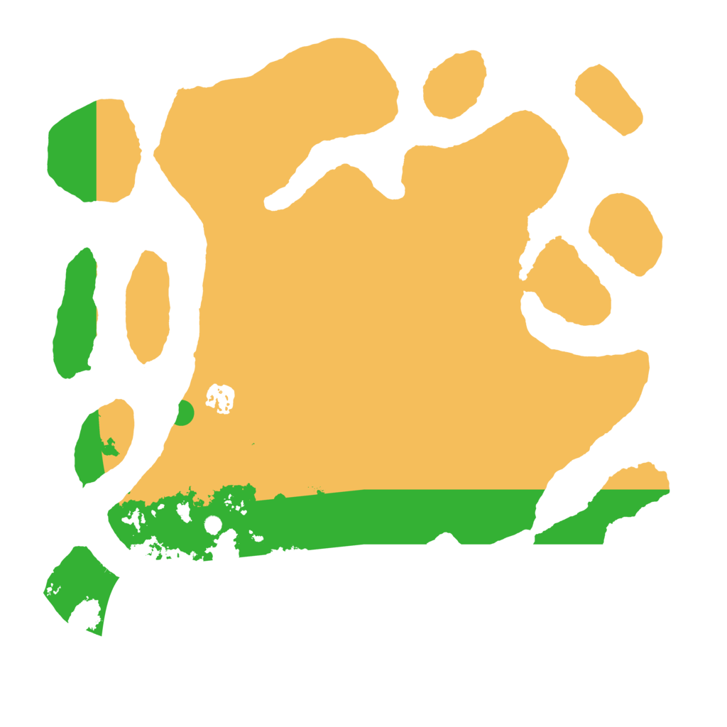 Biome Rust Map: Barren, Size: 3700, Seed: 2000355148