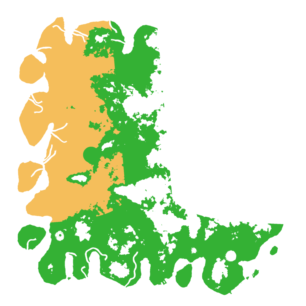 Biome Rust Map: Procedural Map, Size: 5000, Seed: 96897871