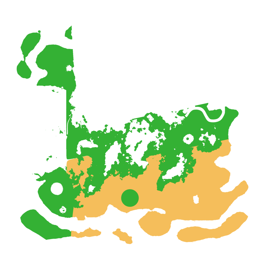 Biome Rust Map: Procedural Map, Size: 4000, Seed: 40028
