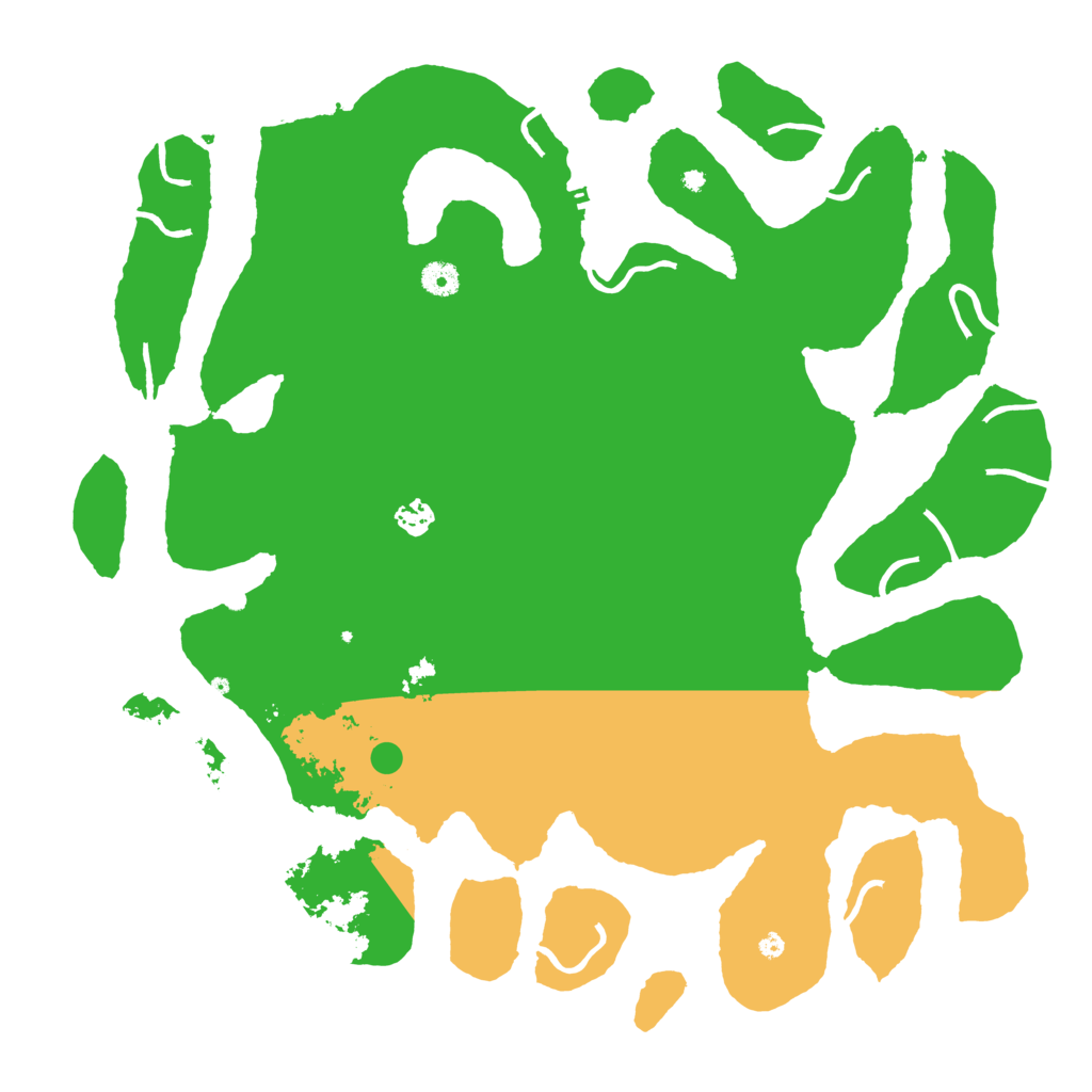 Biome Rust Map: Procedural Map, Size: 4500, Seed: 1451270709