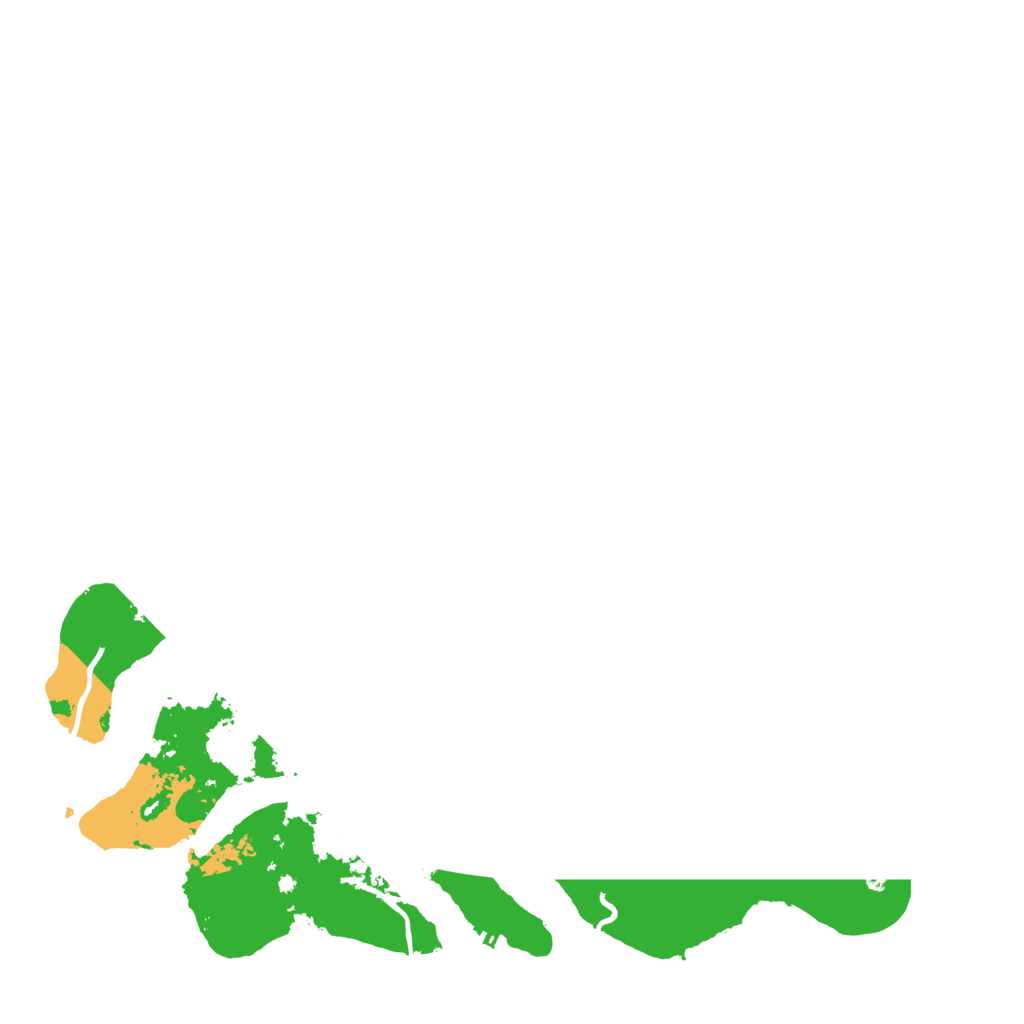 Biome Rust Map: Procedural Map, Size: 5000, Seed: 499099847