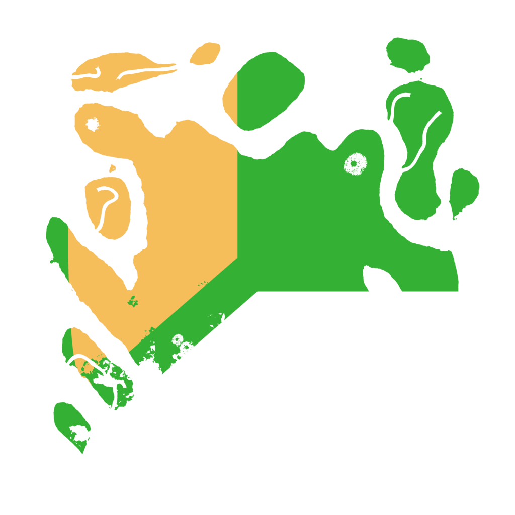 Biome Rust Map: Procedural Map, Size: 3500, Seed: 855086824