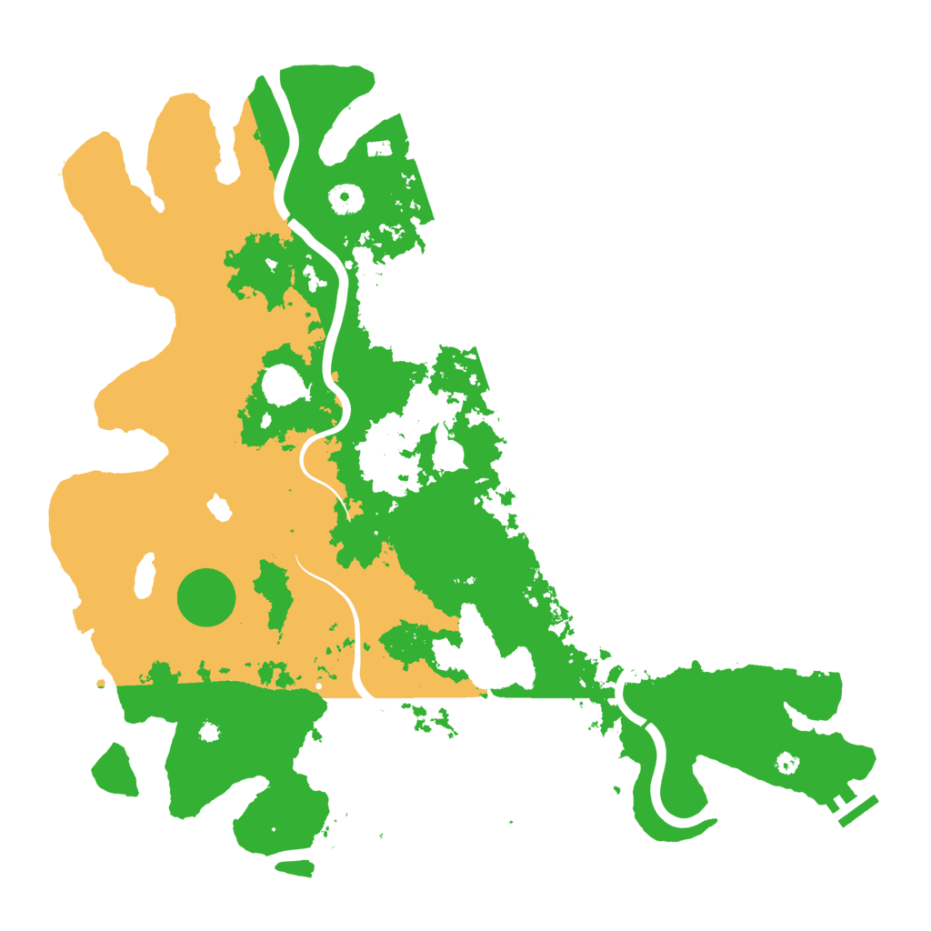 Biome Rust Map: Procedural Map, Size: 4200, Seed: 1152