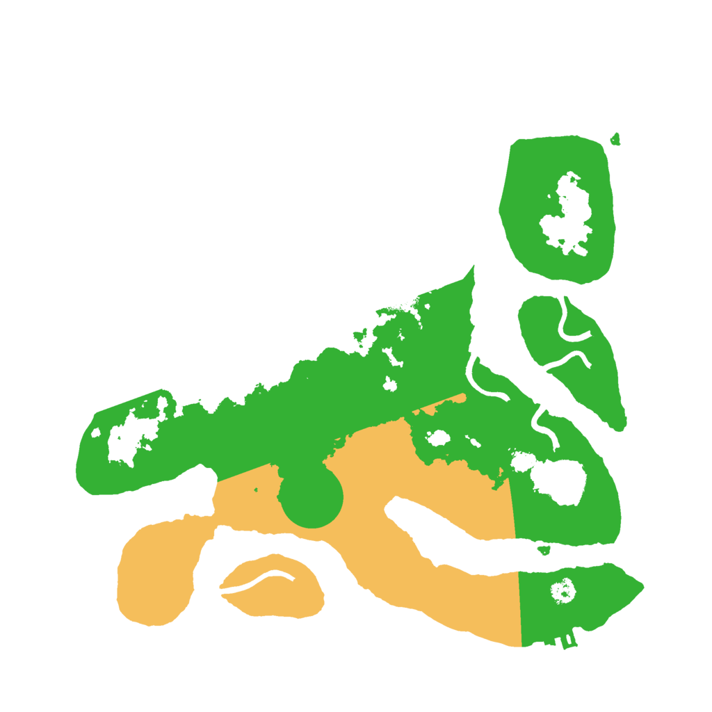 Biome Rust Map: Procedural Map, Size: 3000, Seed: 1726577355