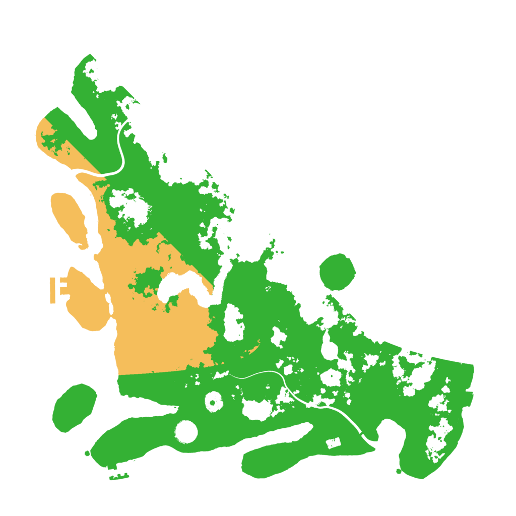 Biome Rust Map: Procedural Map, Size: 4000, Seed: 735674