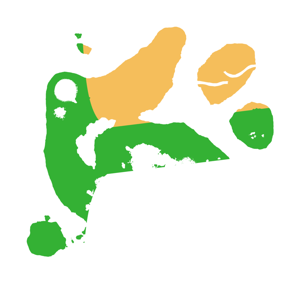 Biome Rust Map: Procedural Map, Size: 2400, Seed: 418695702