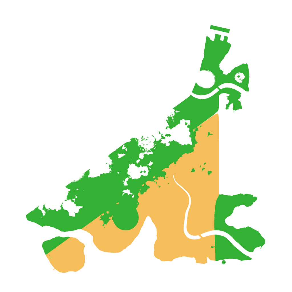 Biome Rust Map: Procedural Map, Size: 3000, Seed: 1716948740