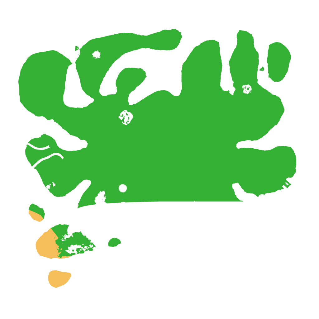 Biome Rust Map: Procedural Map, Size: 3500, Seed: 101838713