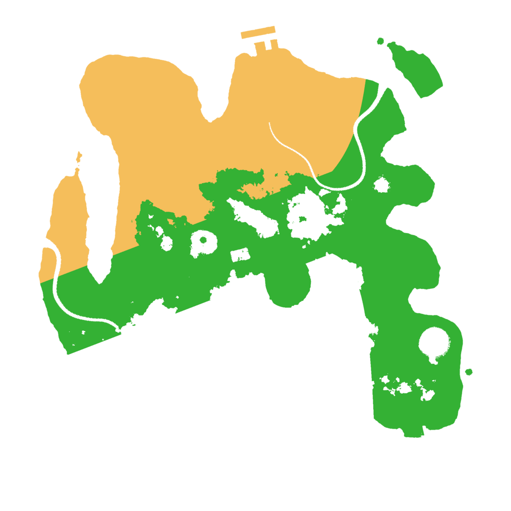 Biome Rust Map: Procedural Map, Size: 3000, Seed: 9062018