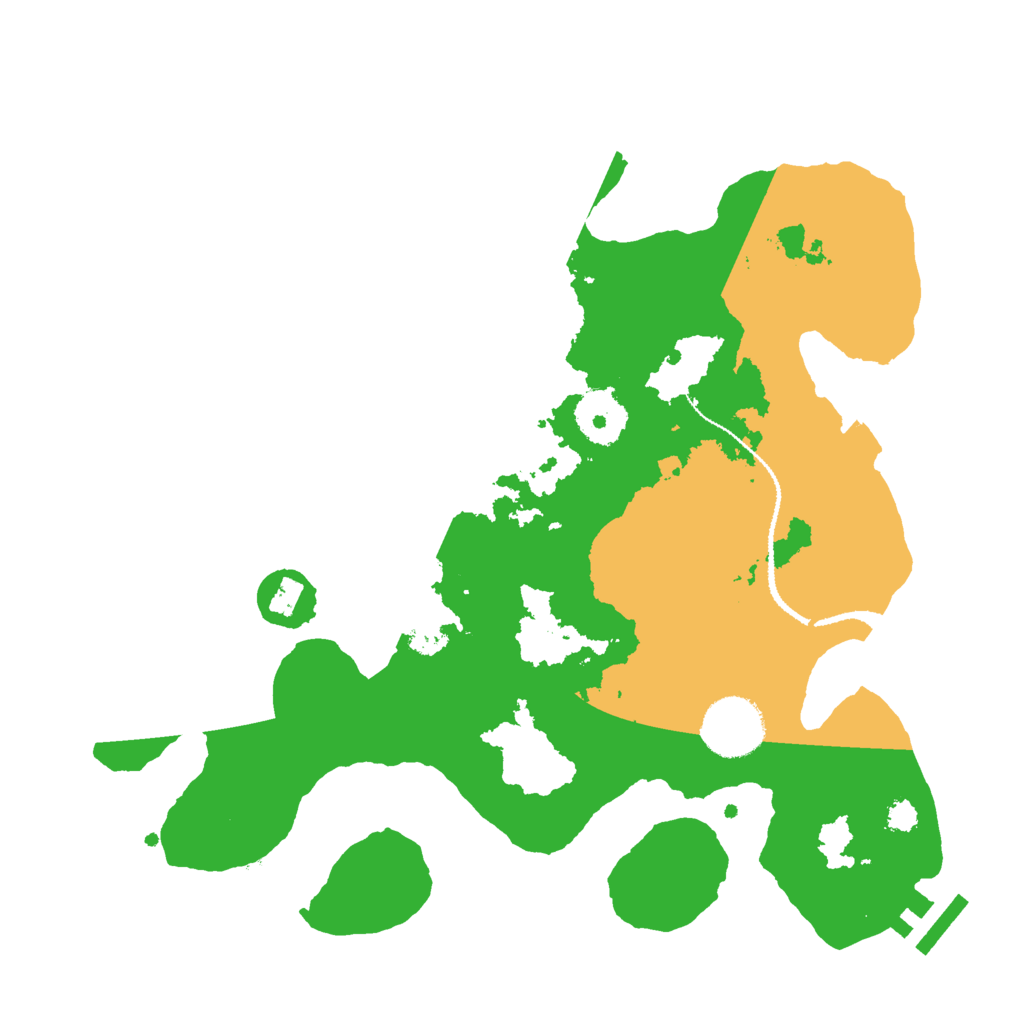 Biome Rust Map: Procedural Map, Size: 3000, Seed: 277719161