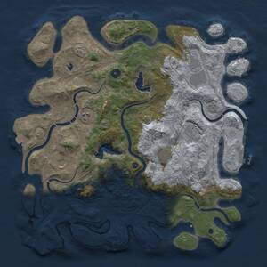 Thumbnail Rust Map: Procedural Map, Size: 4250, Seed: 74868122, 12 Monuments