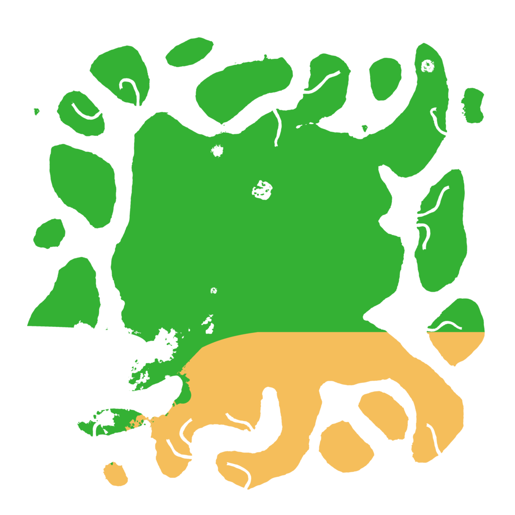 Biome Rust Map: Procedural Map, Size: 4000, Seed: 2011929931