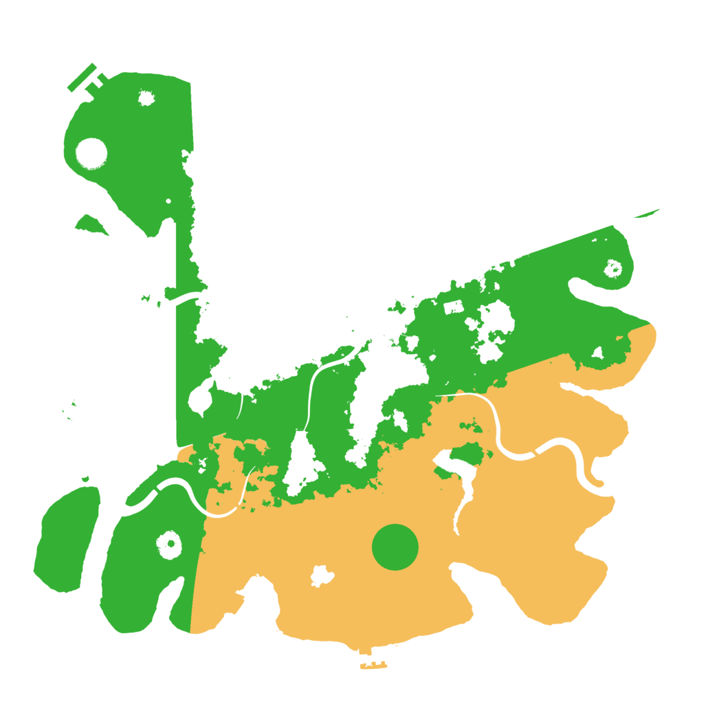 Biome Rust Map: Procedural Map, Size: 4000, Seed: 381656215