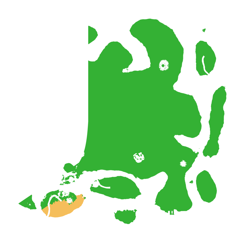 Biome Rust Map: Procedural Map, Size: 3500, Seed: 1247268799