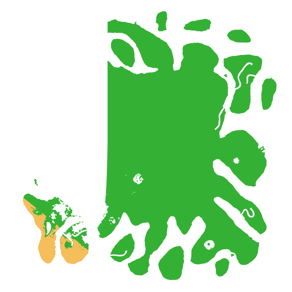 Biome Rust Map: Procedural Map, Size: 4500, Seed: 1579525306