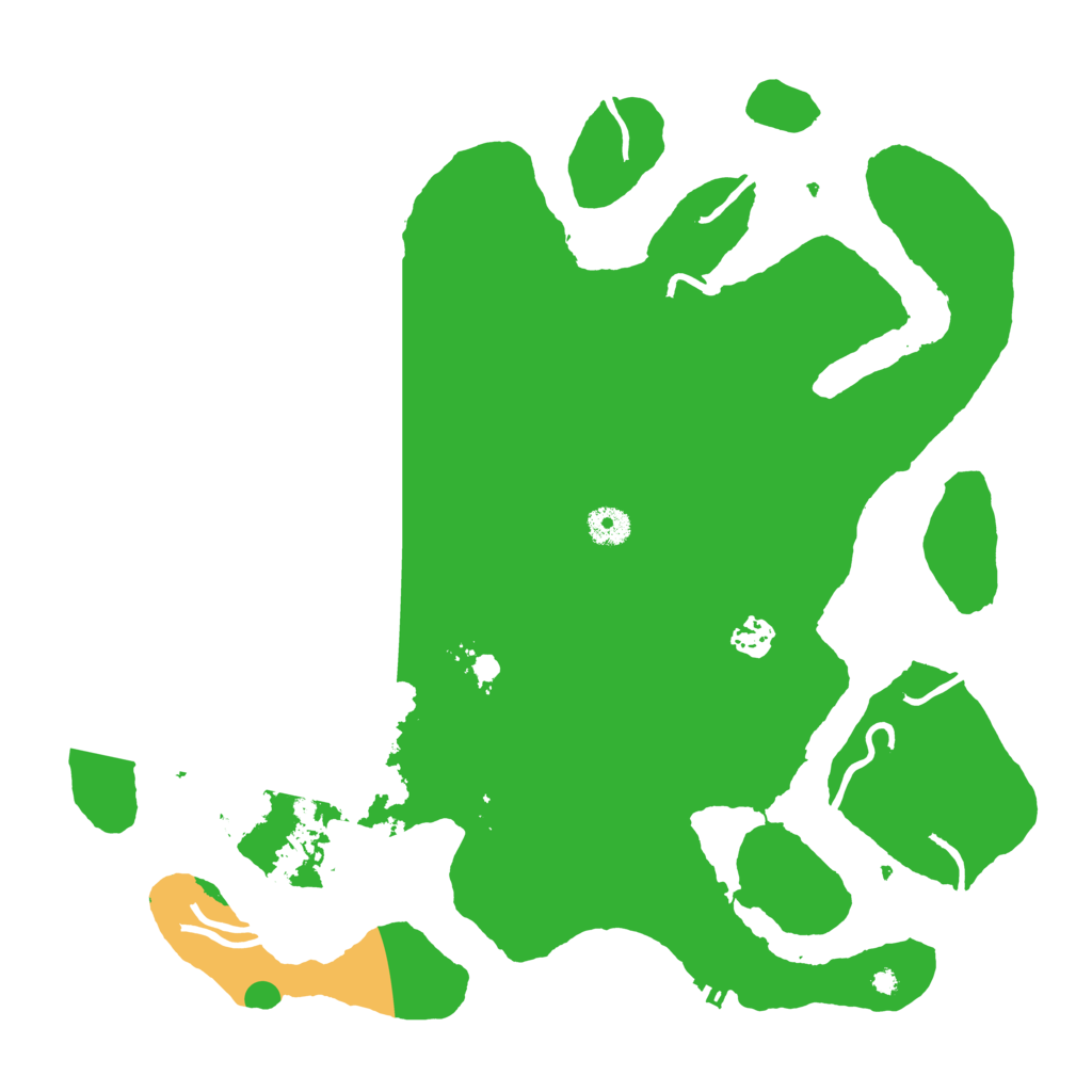 Biome Rust Map: Procedural Map, Size: 4000, Seed: 373174