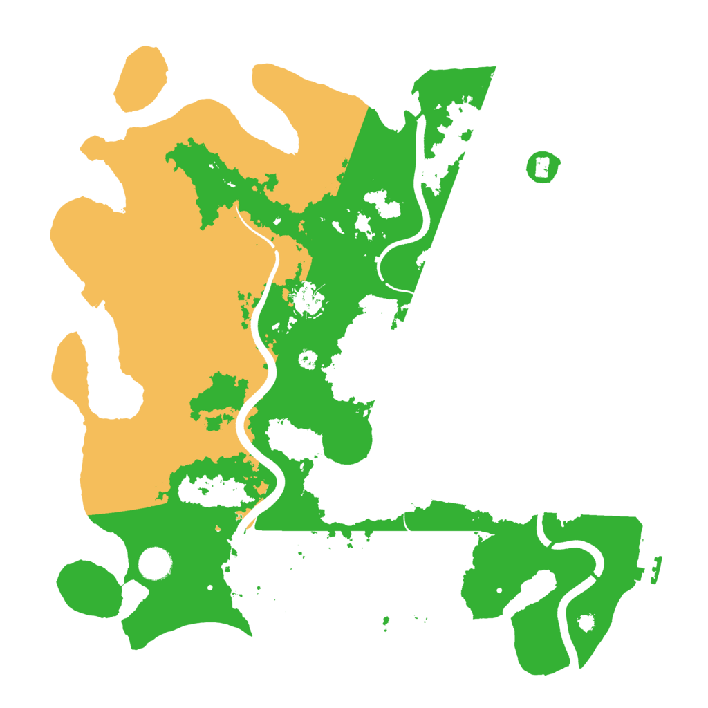 Biome Rust Map: Procedural Map, Size: 3750, Seed: 247382433