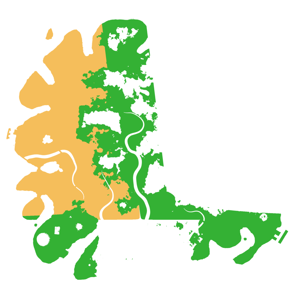 Biome Rust Map: Procedural Map, Size: 4000, Seed: 512481