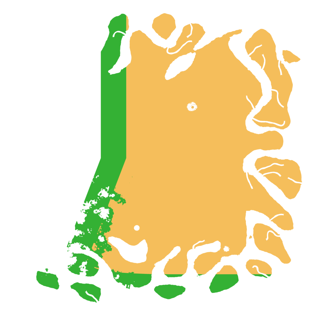 Biome Rust Map: Procedural Map, Size: 5000, Seed: 1249320579