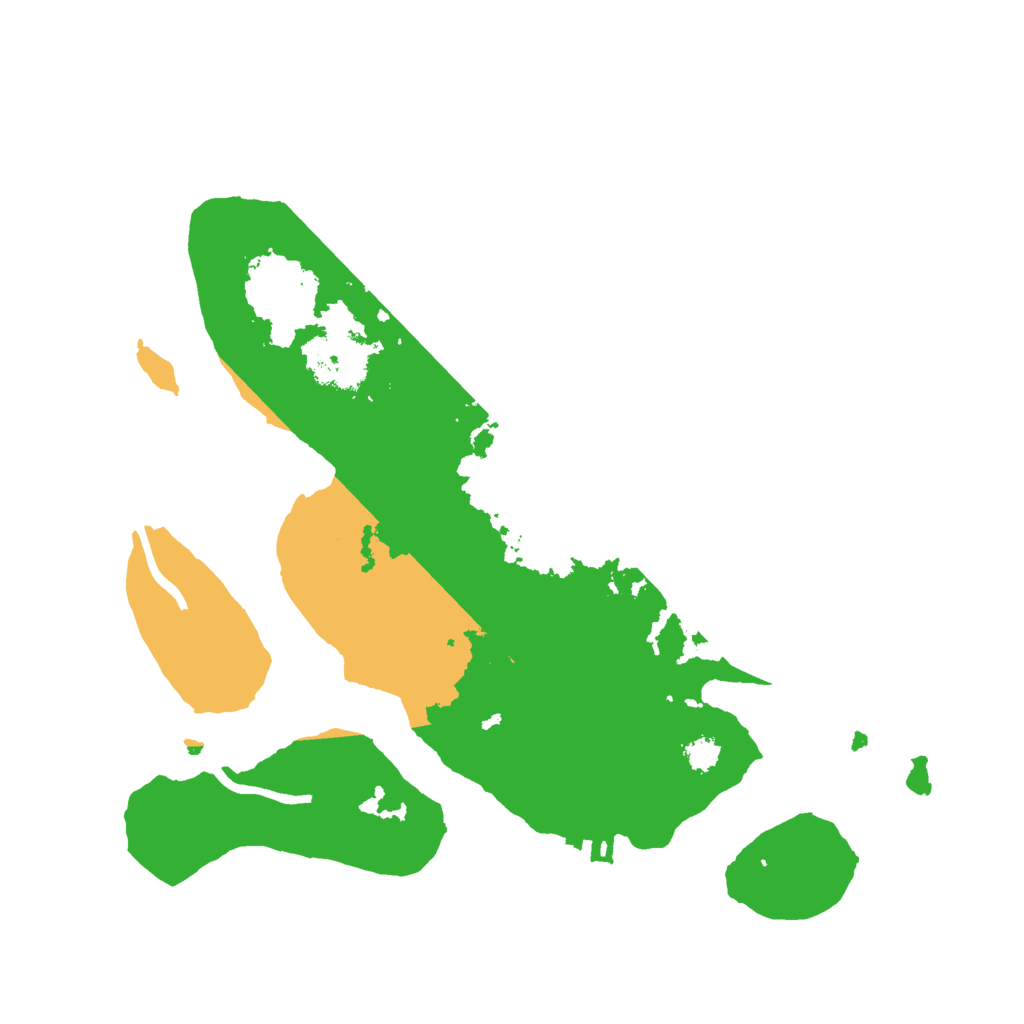 Biome Rust Map: Procedural Map, Size: 2750, Seed: 42069