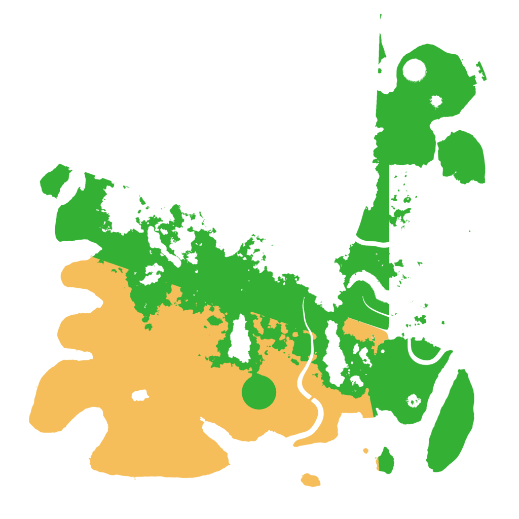 Biome Rust Map: Procedural Map, Size: 4000, Seed: 813212