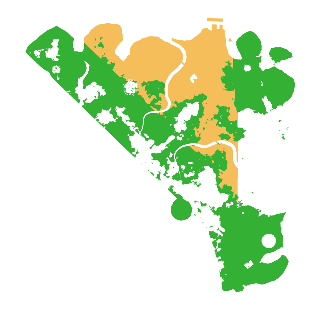 Biome Rust Map: Procedural Map, Size: 4000, Seed: 253565