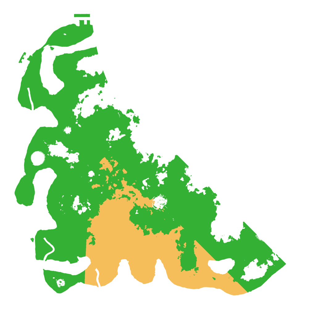 Biome Rust Map: Procedural Map, Size: 4000, Seed: 75698