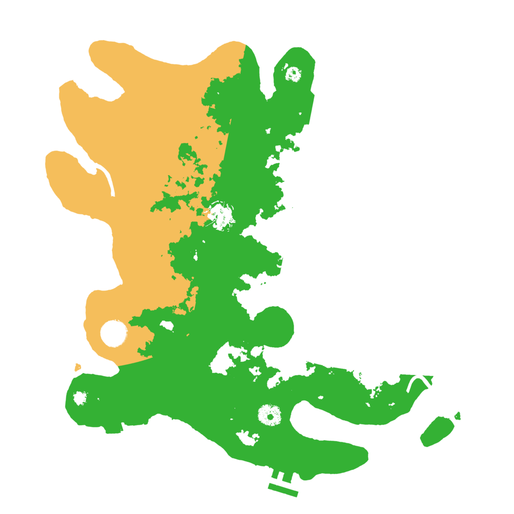 Biome Rust Map: Procedural Map, Size: 3420, Seed: 20210617