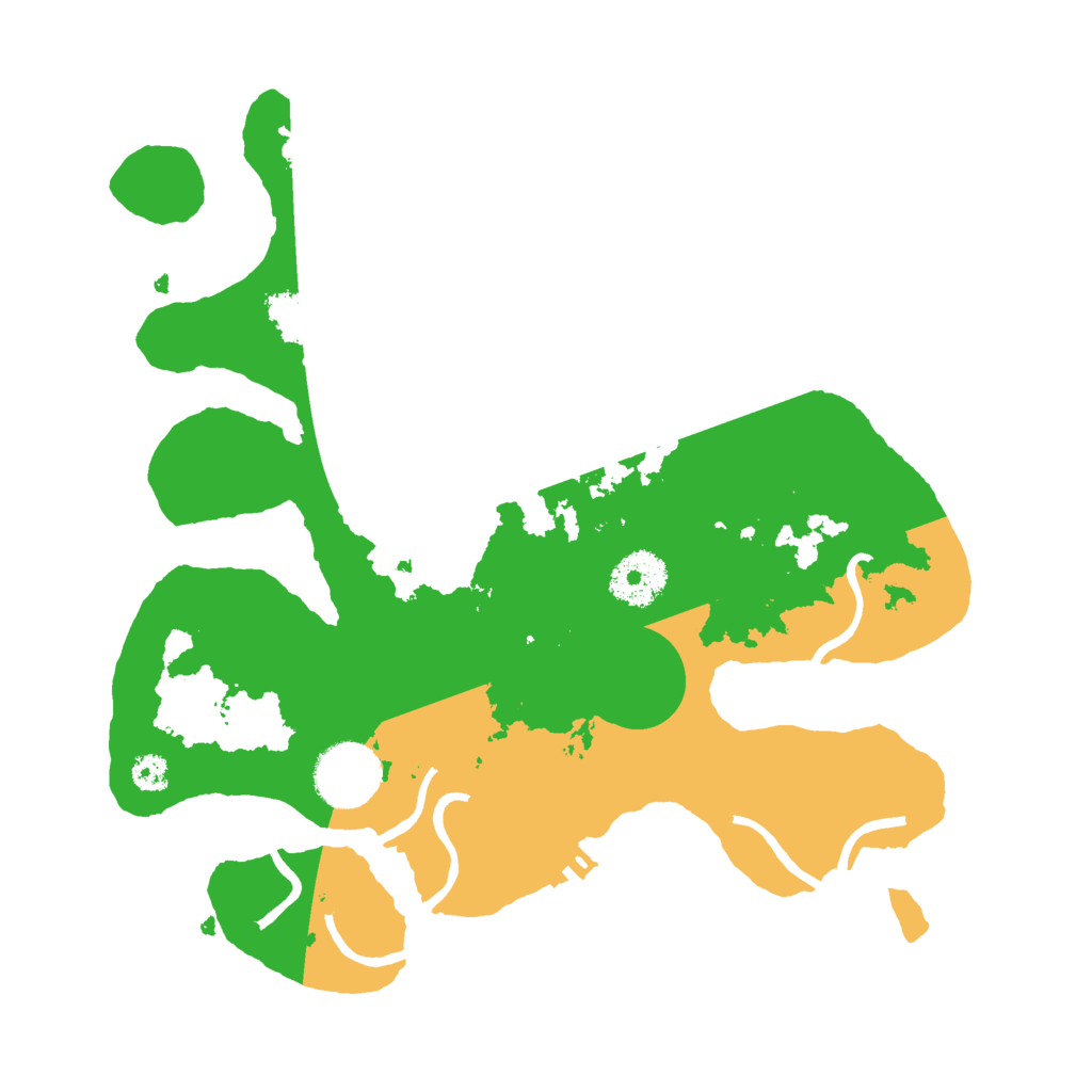 Biome Rust Map: Procedural Map, Size: 3000, Seed: 2114209411