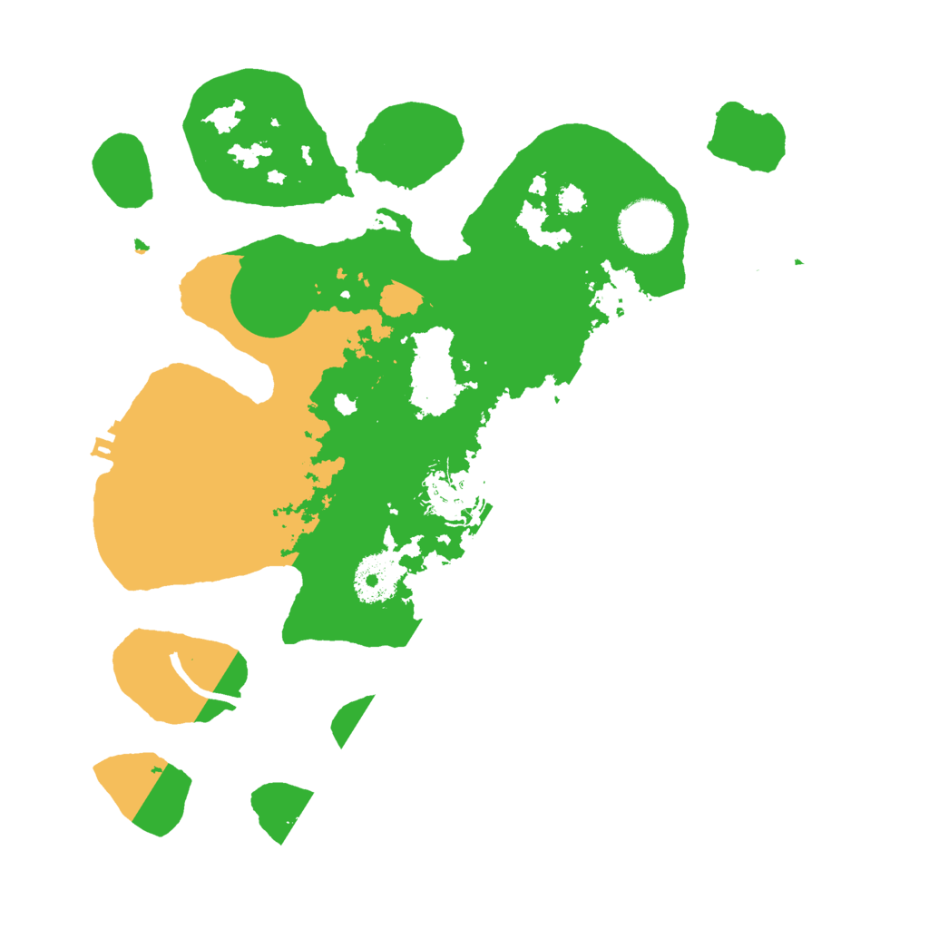 Biome Rust Map: Procedural Map, Size: 3000, Seed: 679654795