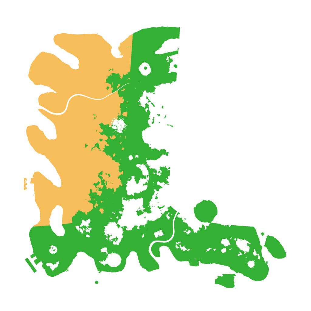 Biome Rust Map: Procedural Map, Size: 3850, Seed: 69854178