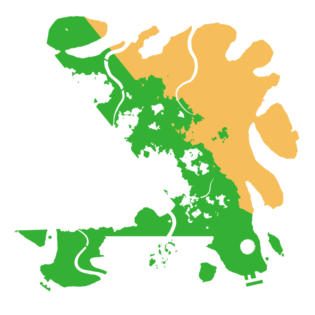 Biome Rust Map: Procedural Map, Size: 3750, Seed: 1014340234