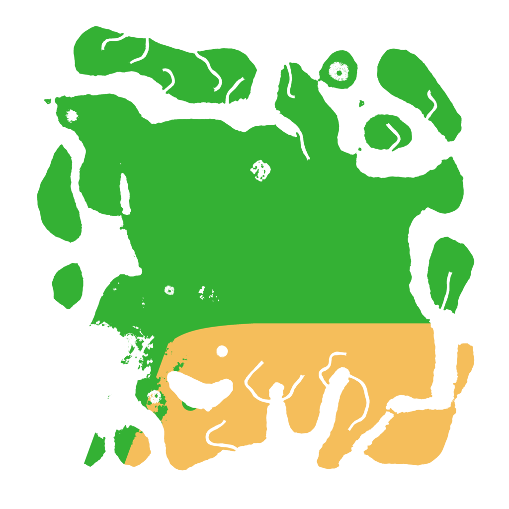 Biome Rust Map: Procedural Map, Size: 3950, Seed: 2124337285