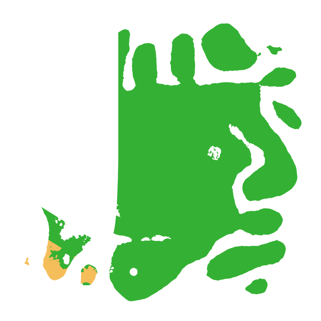 Biome Rust Map: Barren, Size: 3600, Seed: 369244