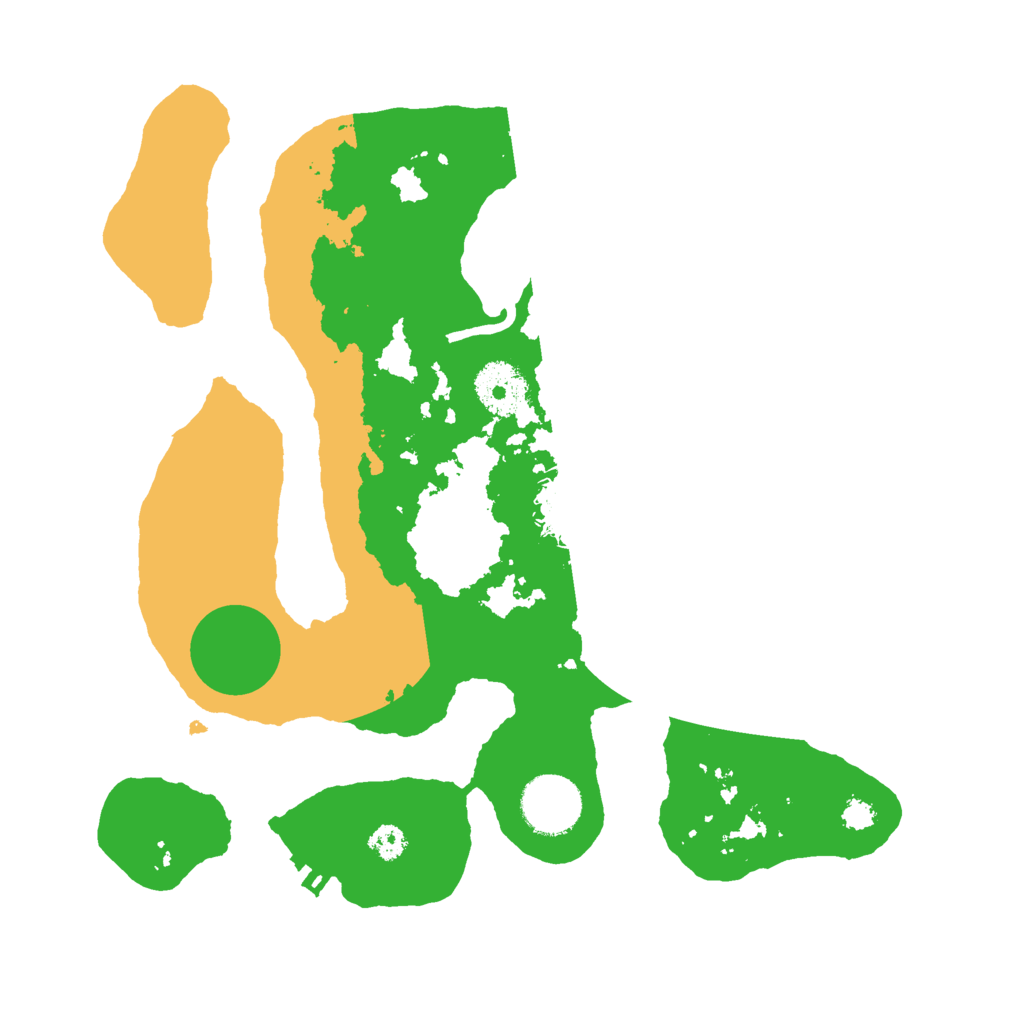 Biome Rust Map: Procedural Map, Size: 3000, Seed: 993396