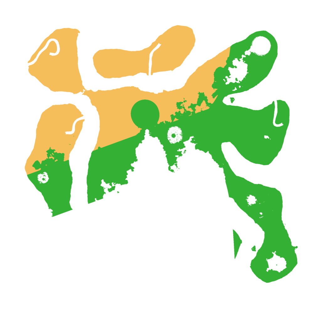 Biome Rust Map: Procedural Map, Size: 3000, Seed: 394335333