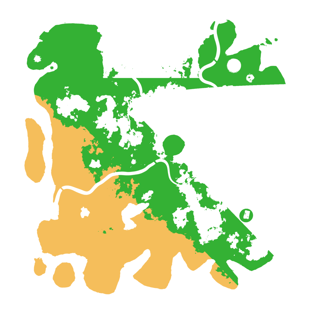 Biome Rust Map: Procedural Map, Size: 4000, Seed: 1561988664