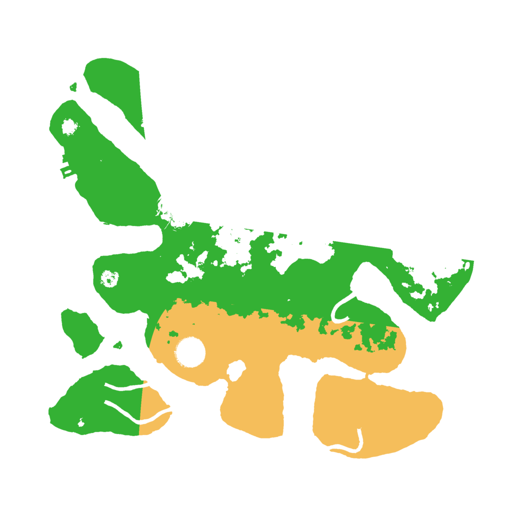 Biome Rust Map: Procedural Map, Size: 3000, Seed: 1506597752