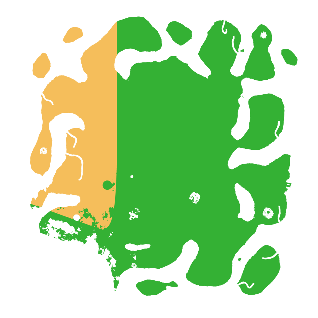 Biome Rust Map: Procedural Map, Size: 4500, Seed: 10709676