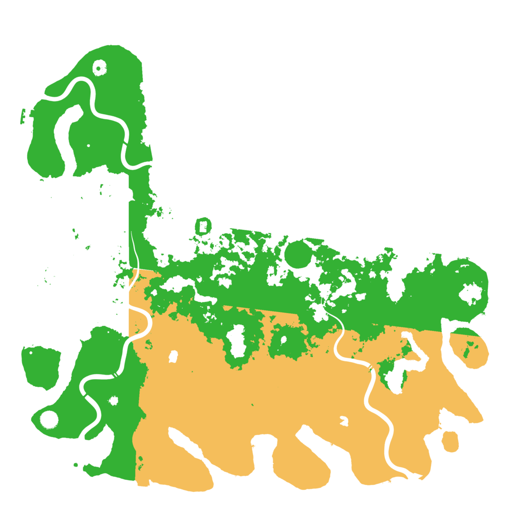 Biome Rust Map: Procedural Map, Size: 5000, Seed: 1711605059