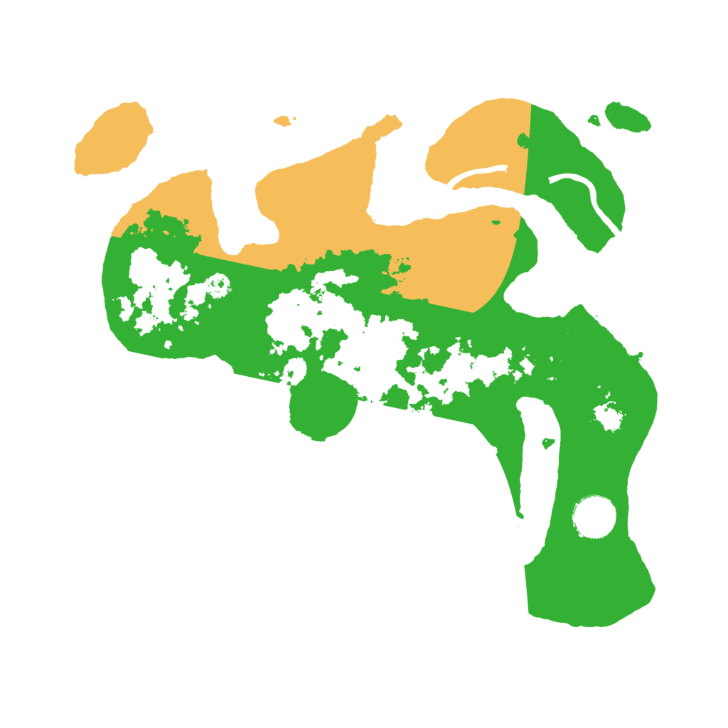 Biome Rust Map: Procedural Map, Size: 3000, Seed: 1112517870