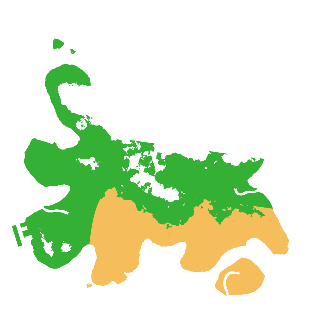 Biome Rust Map: Procedural Map, Size: 3000, Seed: 1259053602