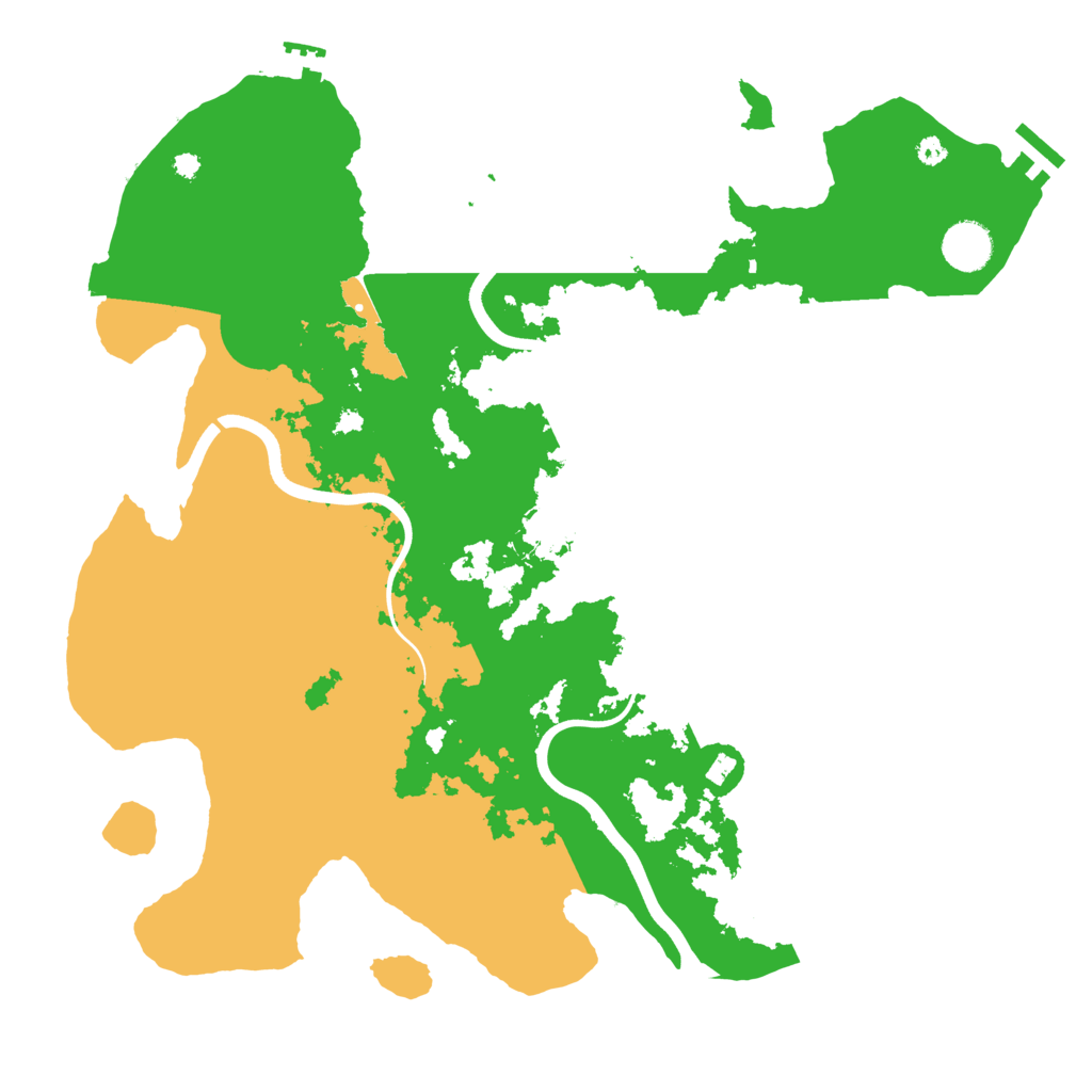Biome Rust Map: Procedural Map, Size: 3850, Seed: 908591874