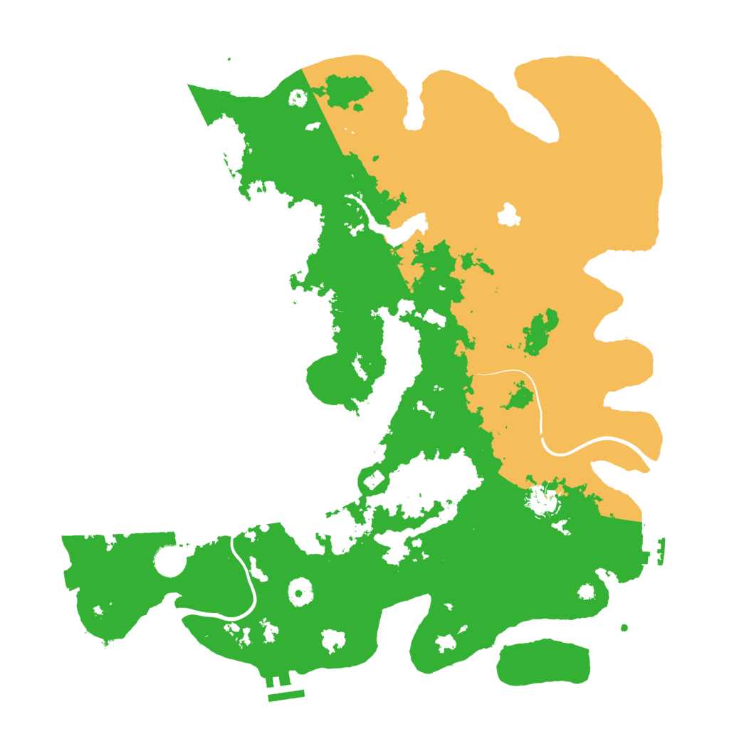 Biome Rust Map: Procedural Map, Size: 4030, Seed: 123456