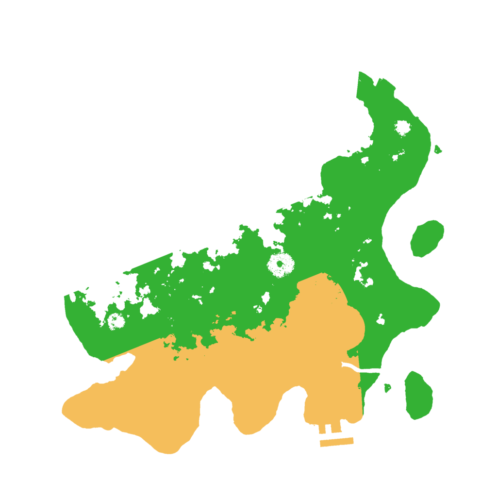 Biome Rust Map: Procedural Map, Size: 3000, Seed: 2139113532