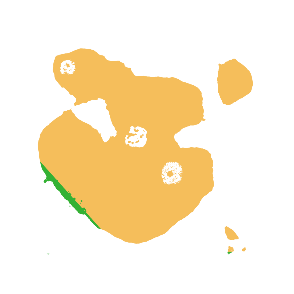 Biome Rust Map: Procedural Map, Size: 2000, Seed: 1984